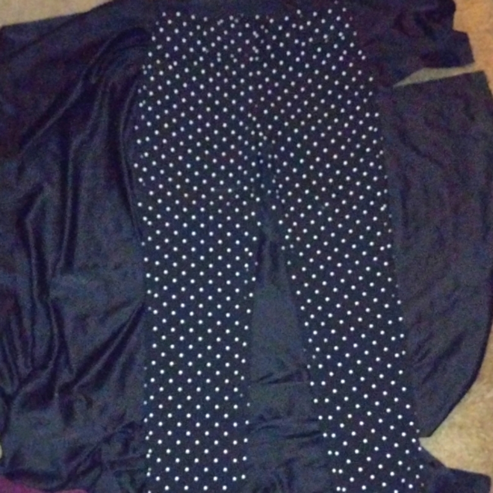 Davina polkadot capris